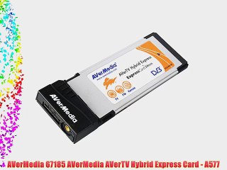 AVerMedia 67185 AVerMedia AVerTV Hybrid Express Card - A577