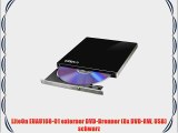 LiteOn EUAU108-01 externer DVD-Brenner (8x DVD-RW USB) schwarz