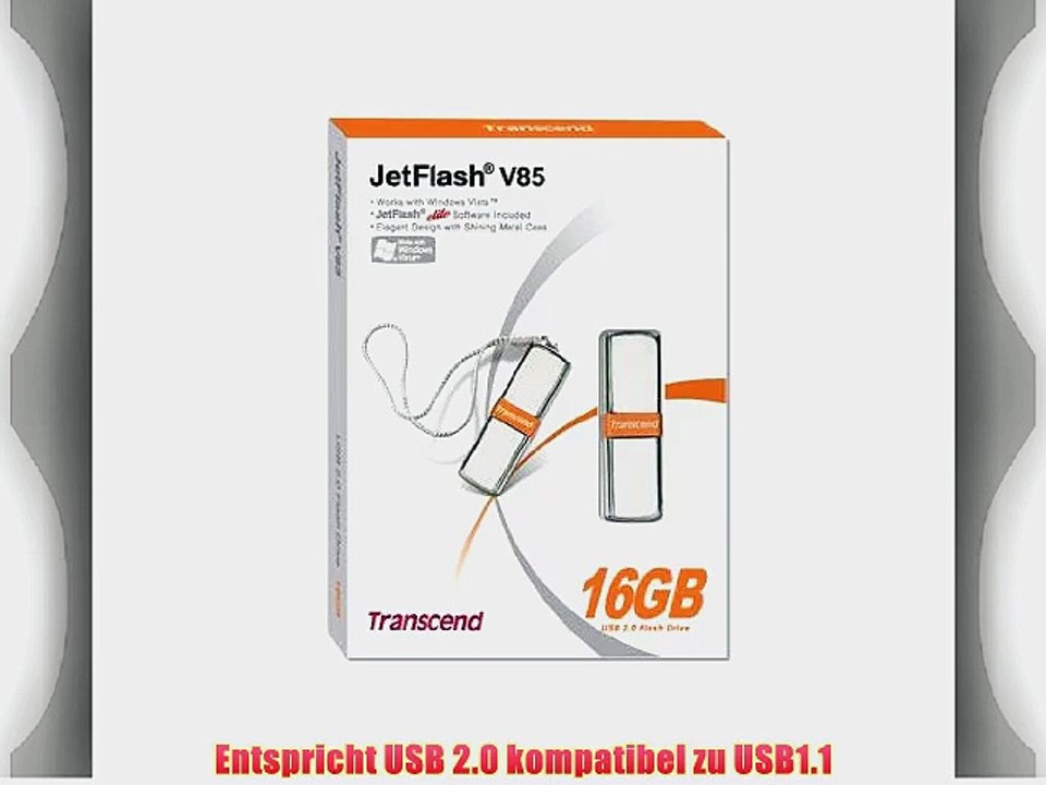 Transcend JetFlash V85 16GB USB-Stick 2.0