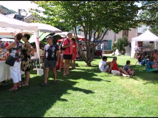Marché des Métiers d'Art à Bagnères de Bigorre (2 août 2015)