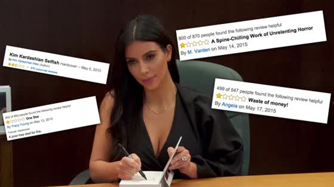 Kim Kardashian's Buch 'Selfish' ist ein Flop