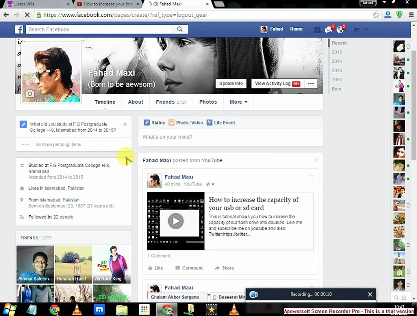 ⁣how to creat a facebook page