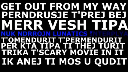 Bigi ft  JT - Heku Ti Pi Rruge (OFFICIAL LYRICS VIDEO)