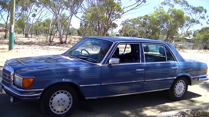 Driving Across Australia In A Mercedes 450SEL 6.9 (W116)