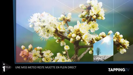 Le grand moment de solitude d'une Miss Météo sur iTélé