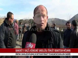 BANORËT E KAÇËS KËRKOJNË SHKOLLËN, FËMIJËT BRAKTISIN MËSIMIN