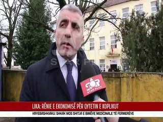 LIKA: RËNIE E EKONOMISË PËR QYTETIN E KOPLIKUT