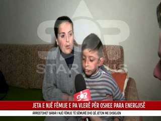 JETA E NJË FËMIJE E PA VLERË PËR OSHEE PARA ENERGJISË