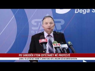 PD SHKODËR FTON QYTETARËT NË PROTESTË
