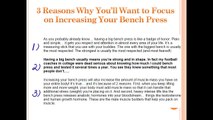 Fastest Way To Build Muscle - Increase Bench Press Program from Critical Bench