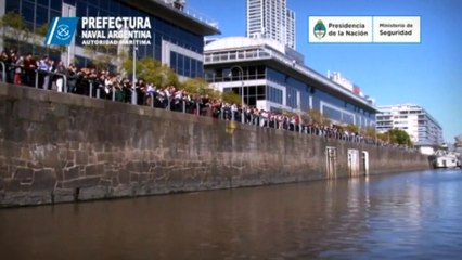 Whale gets stuck in Buenos Aires marina