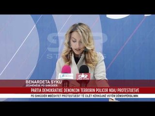 PARTIA DEMOKRATIKE DENONCON TERRORIN POLICOR