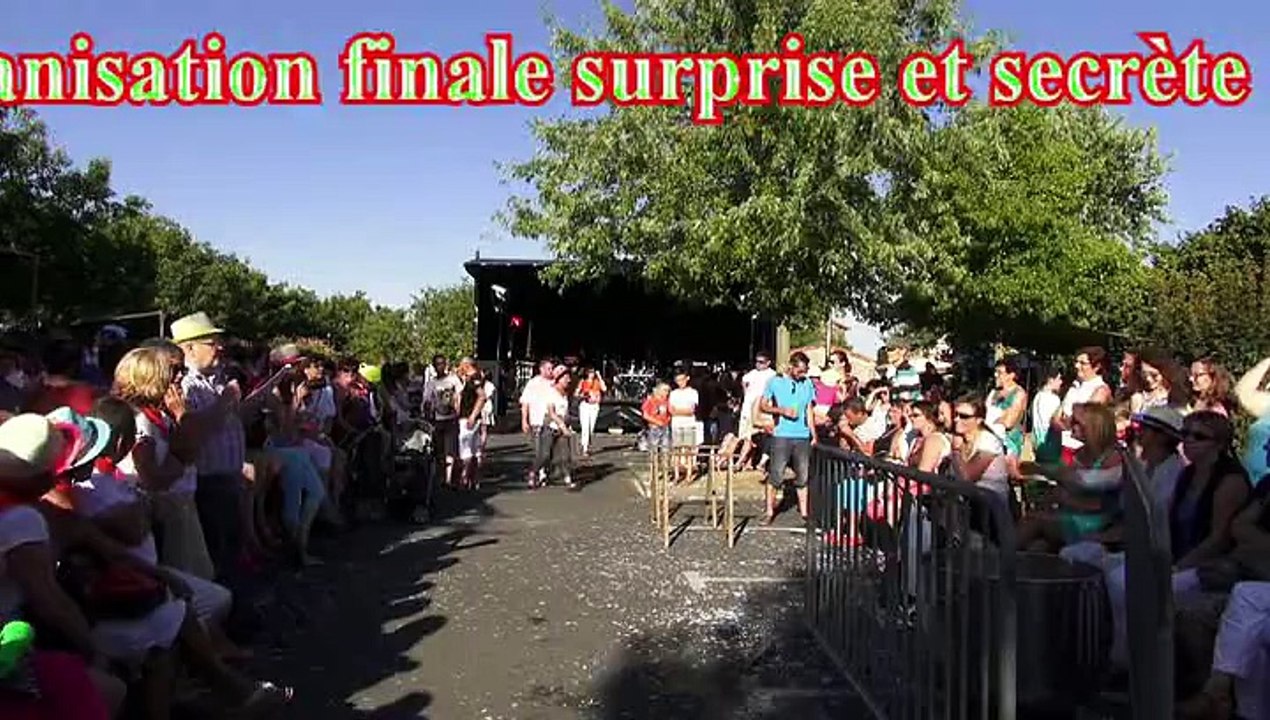 organisation finale de ce 11 Juillet 2015