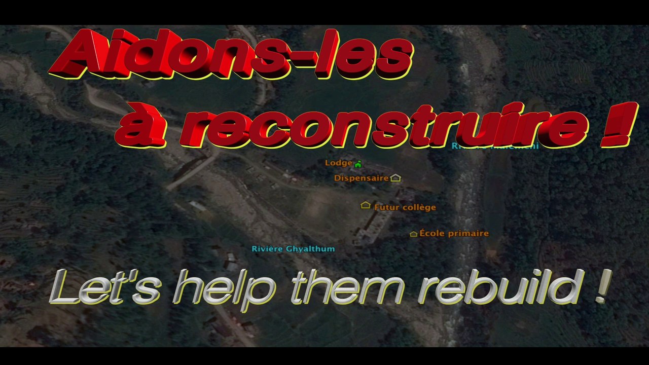 Nepal Ecology Treks. Aidons-les ! Let's help them !