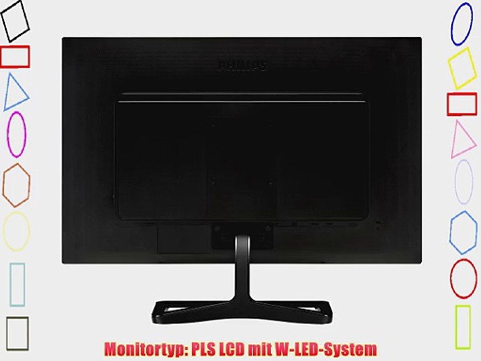 Philips 272C4QPJKAB 686 cm (27 Zoll) LED-Monitor (DVI HDMI 6ms Reaktionszeit) schwarz