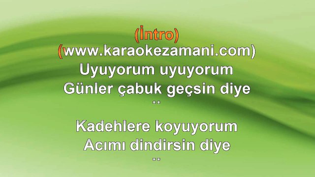 Gece Yolcuları - Unut Beni - 2004 TÜRKÇE KARAOKE