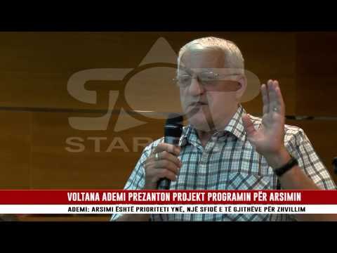 VOLTANA ADEMI PREZANTON PROJEKT PROGRAMIN PËR ARSIMIN