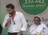 Shahid Afridi's reaction to firing on Wasim Akram's car