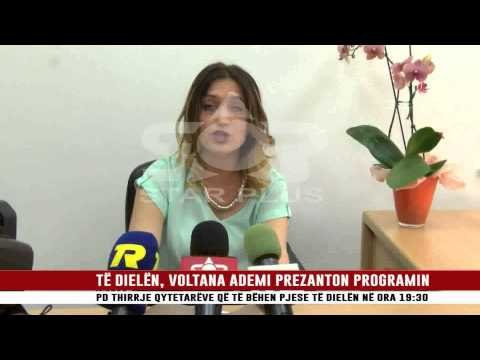 TË DIELËN, VOLTANA ADEMI PREZANTON PROGRAMIN