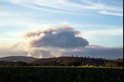 Giant Clouds of Smoke Billow Over Lake County, California, After Wildfire