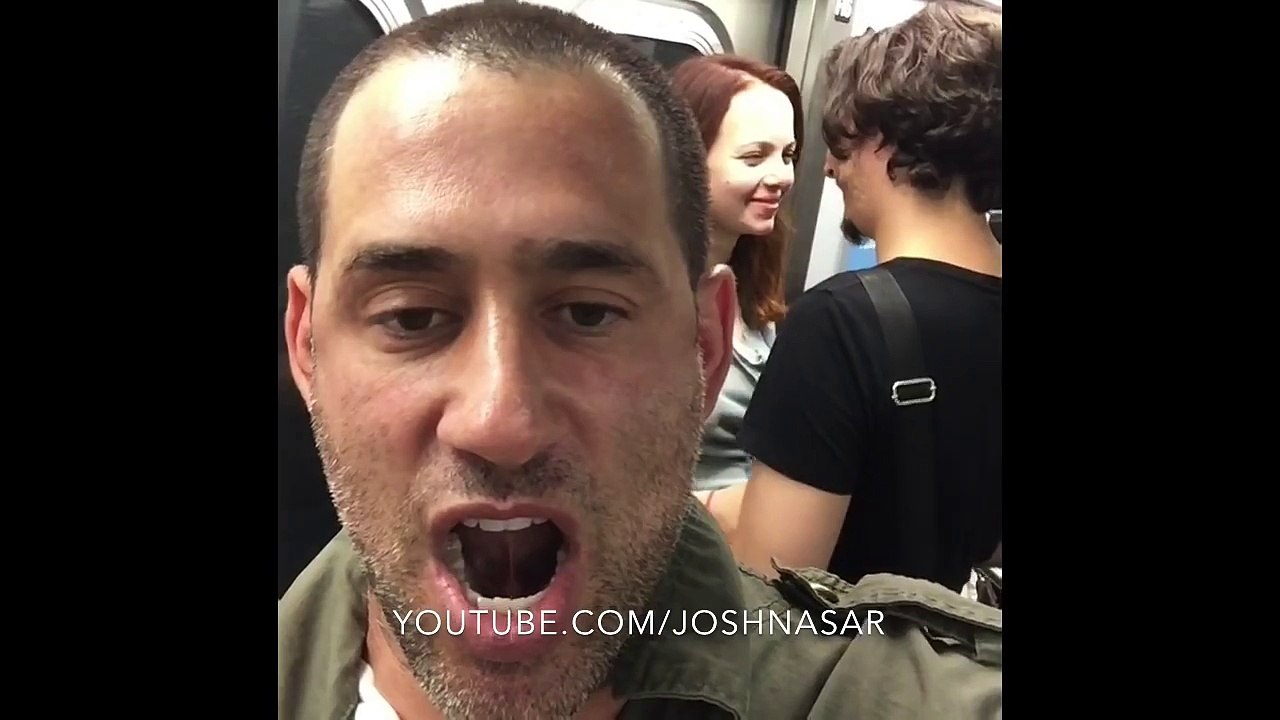 Man Interrupts Amorous Couple's PDA