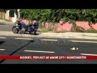 AKSIDENTI, PËRPLASET ME MAKINË ÇIFTI I BASHKËSHORTËVE