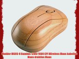 Mudder MG95-N Bambus 1200/1600 CPI Wireless Maus kabellos Maus drahtlos Maus