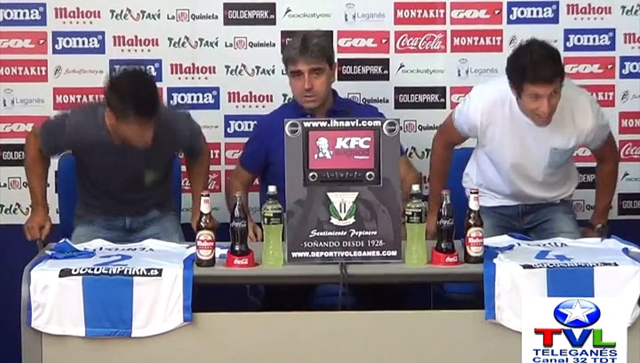 BUSTINZA Y ALBIZUA, NUEVOS JUGADORES DEL C.D. LEGANÉS