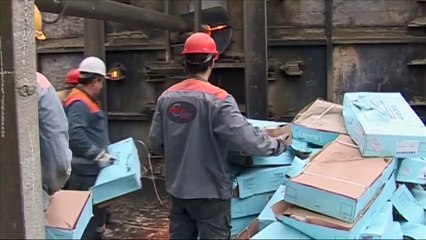 La Russie détruit de la viande de porc de l'UE