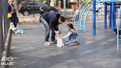 Expérience - Cet homme enlève vos enfants sous vos yeux