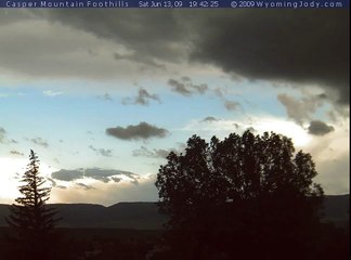 Mile High Tornado Warning- Casper, Wy - 061309 time lapse