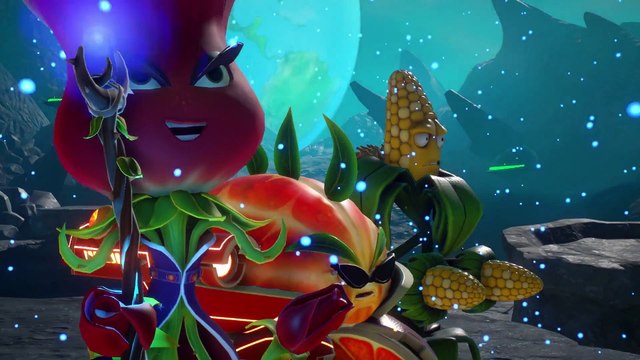 Plants vs. Zombies Garden Warfare 2 Plant Gameplay en Moon Base Z Gamescom 2015