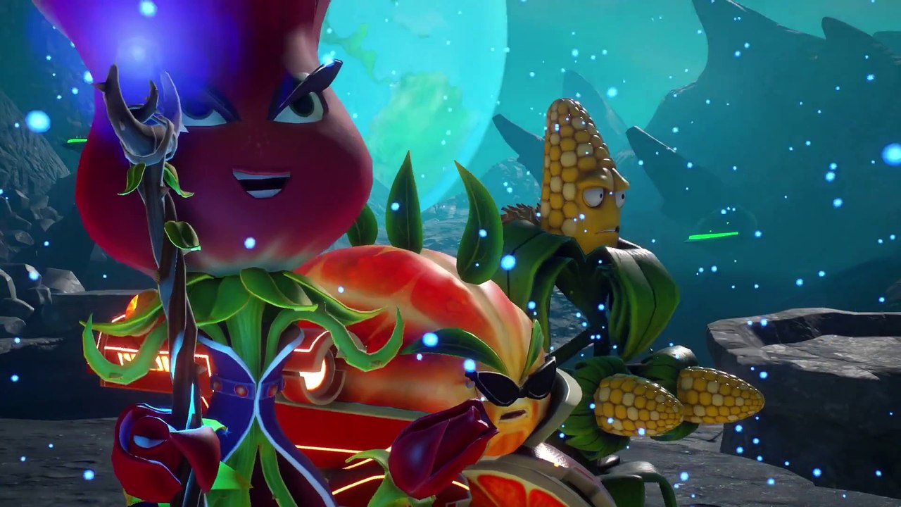 Plants vs. Zombies Garden Warfare 2 Plant Gameplay en Moon Base Z   Gamescom 2015