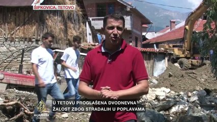 Ahmetaj o posljedicama poplava u Šipkovici kod Tetova