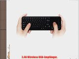 Andoer Measy RC8 3 in 1 Mini 2.4G USB Wireless Keyboard Air Fly Maus mit Touchpad-Fernbedienung