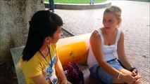 Practice Speaking English With Foreigner in Hoan Kiem Lake - Team5Boys