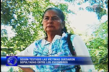 Colapso de pared deja una persona fallecida