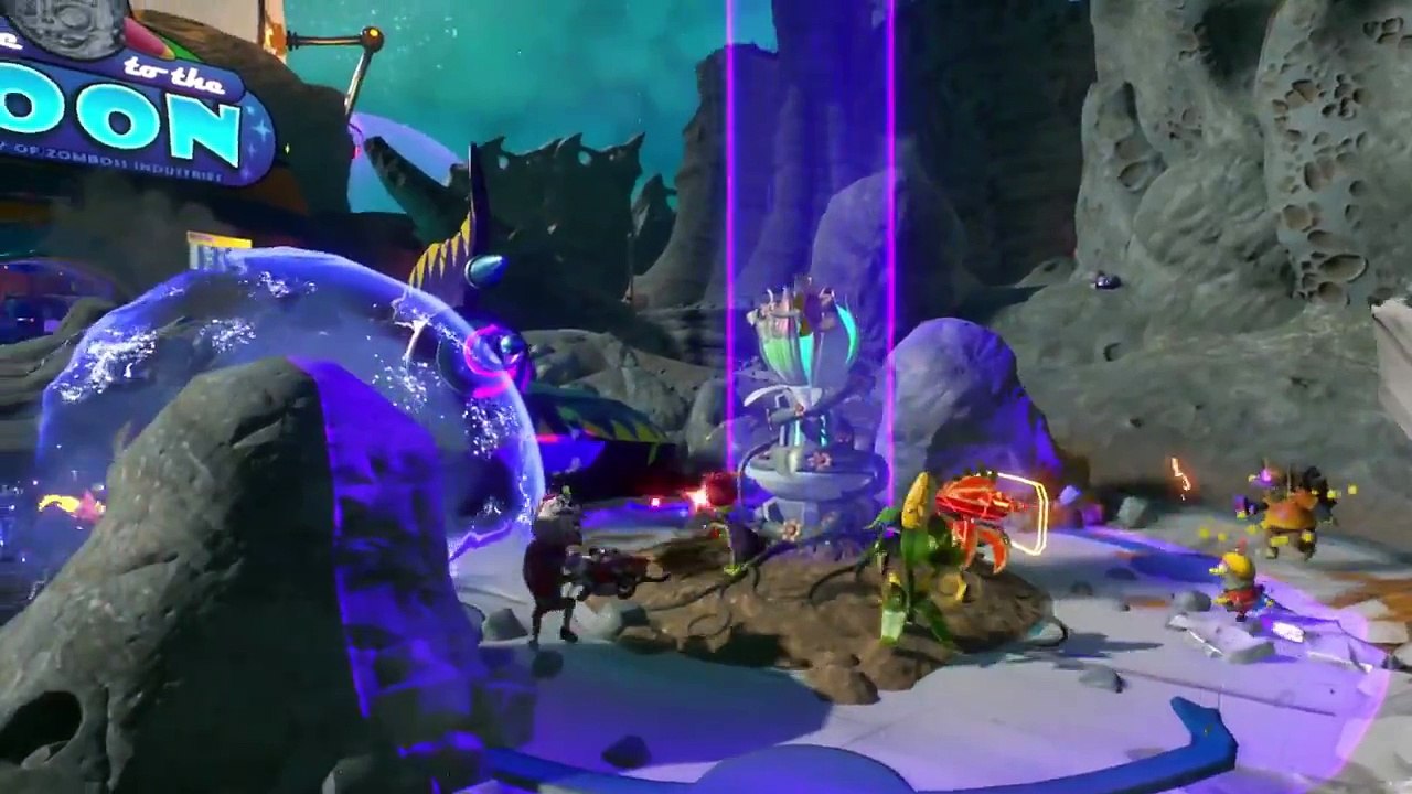 Plants vs Zombies Garden Warfare 2 - Moon Base Z Gameplay Trailer