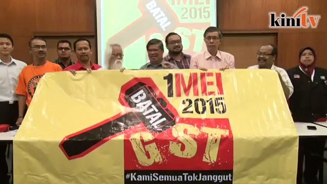 May Day anti-GST rally details revealed