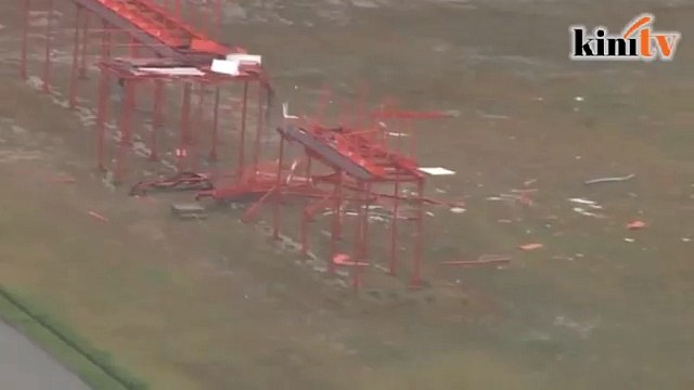 Pesawat Asiana terbabas, langgar antena - 27 cedera