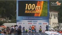 Usain Bolt clocks 10.12sec in Rio 100m exhibition