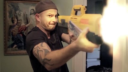 Nerf War: The Last Bag of Popcorn!