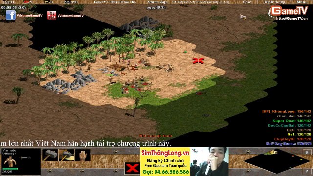 GameTV + BiBi vs Hà Nội + Khủng Long ngày 18-12-2014 C5T4