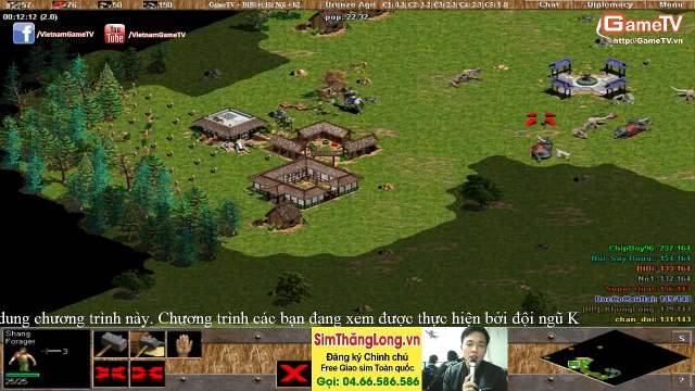 GameTV + BiBi vs Hà Nội + Khủng Long ngày 18-12-2014 C5T2