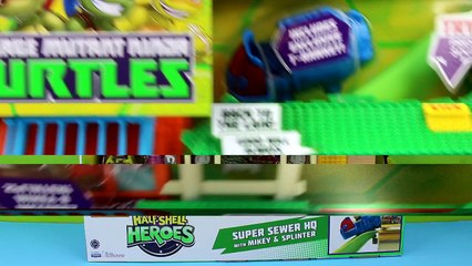 Teenage Mutant Ninja Turtles Super Sewer HQ Mikey Splinter Save Disney Frozen ANNA TMNT Just4fun290