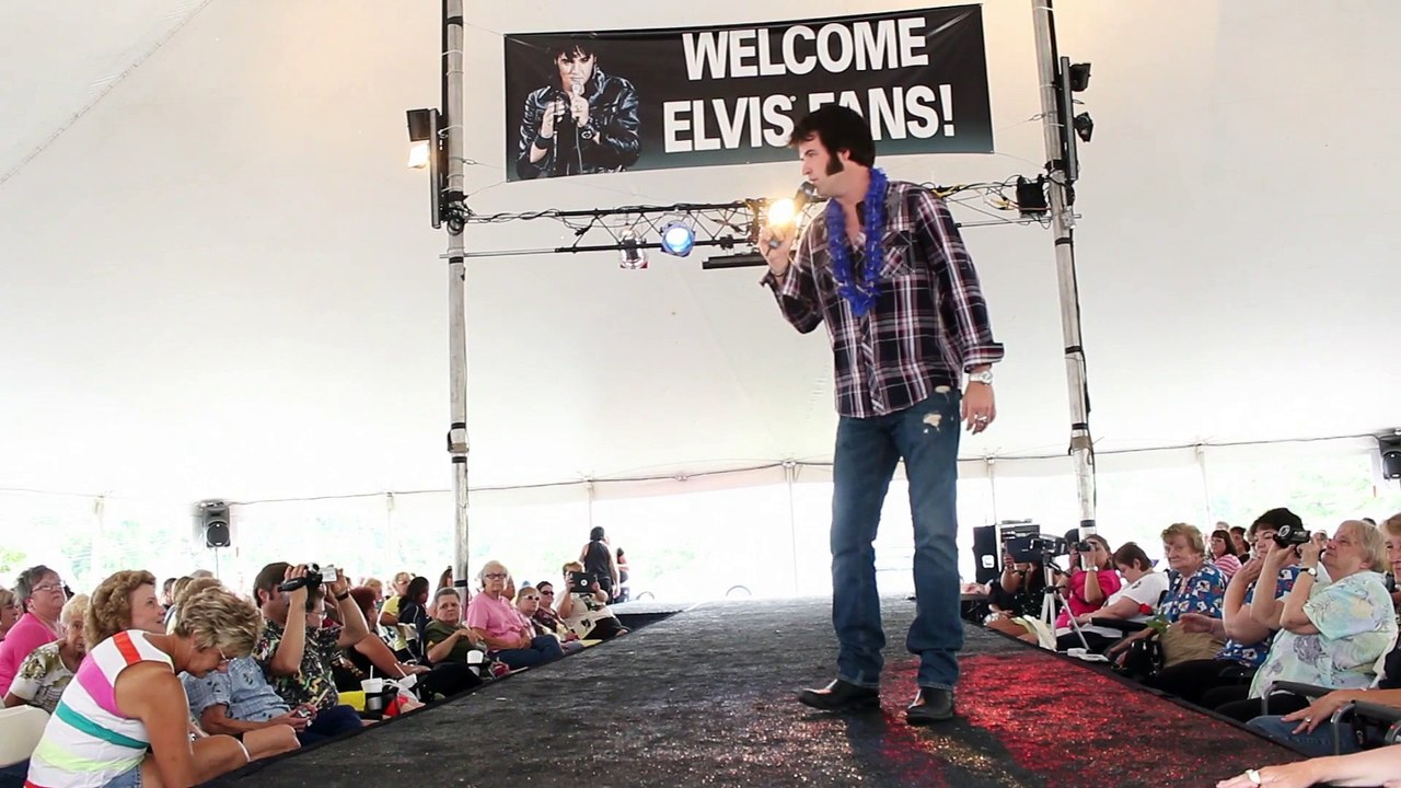 Travis Powell sings 'Help Me Make It Through The Night' Elvis Week 2013