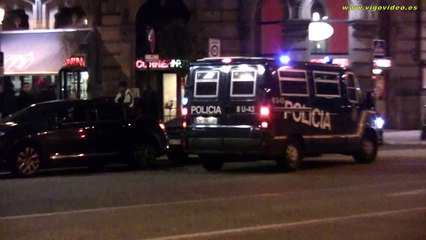 Incidentes en El Areal de Vigo.