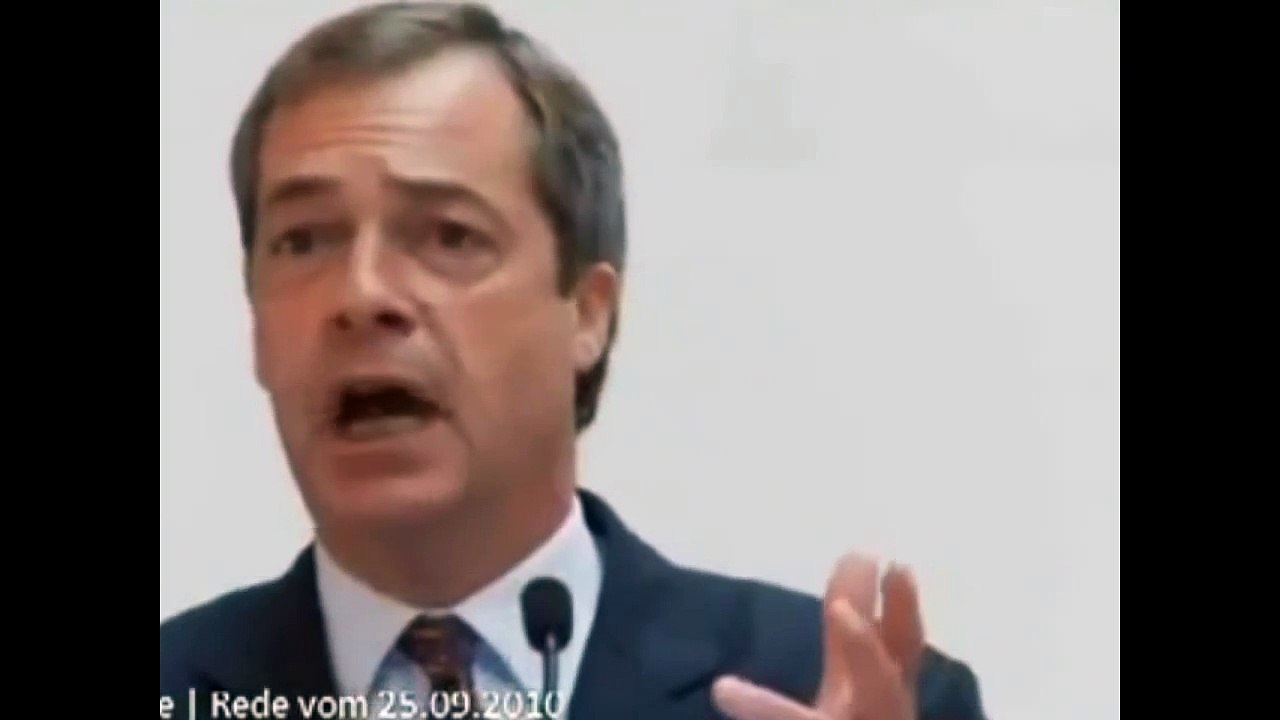 Nigel Farage - Europas Neue Weltordnung
