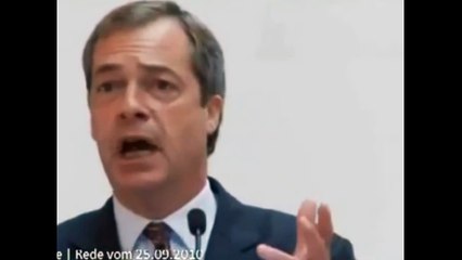 Nigel Farage - Europas Neue Weltordnung