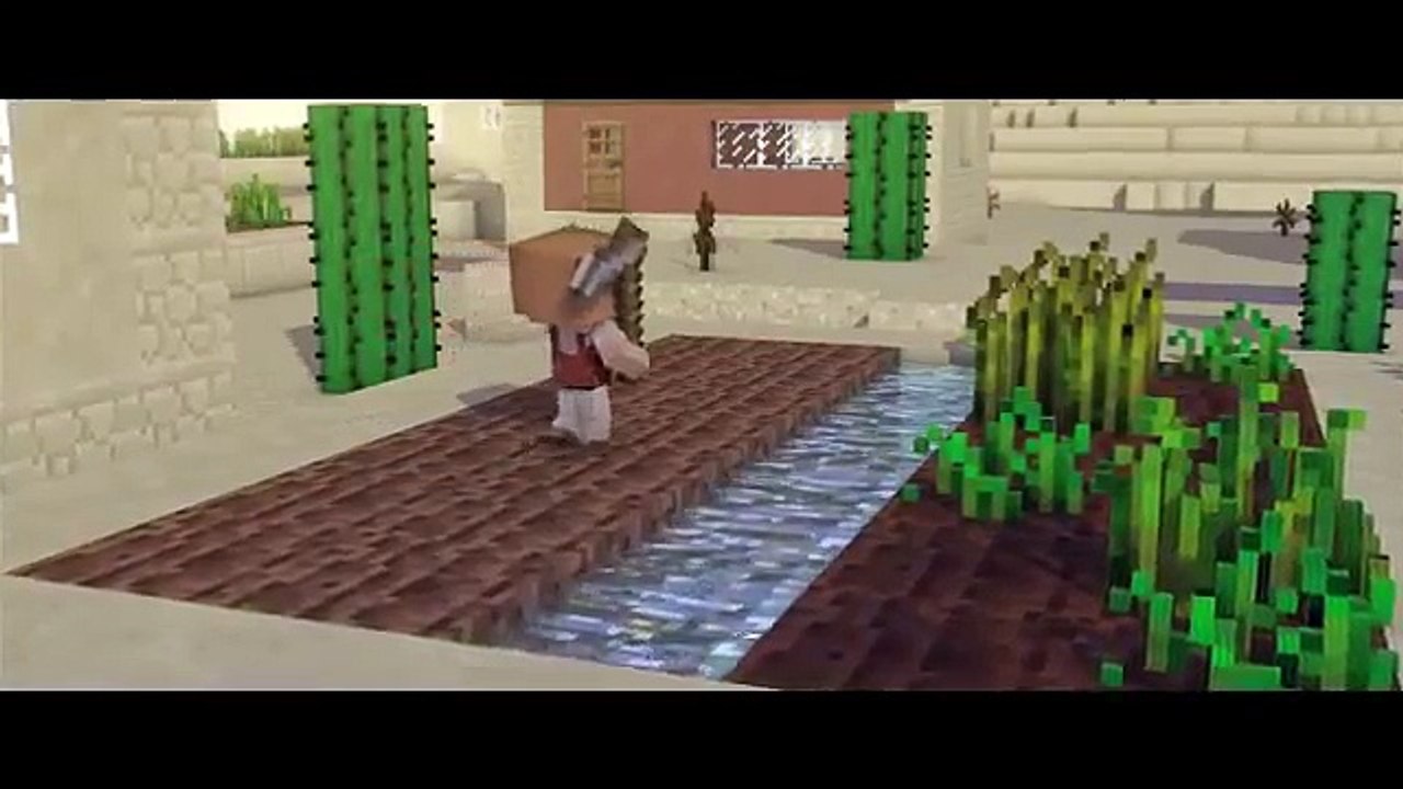 Minecraft animation